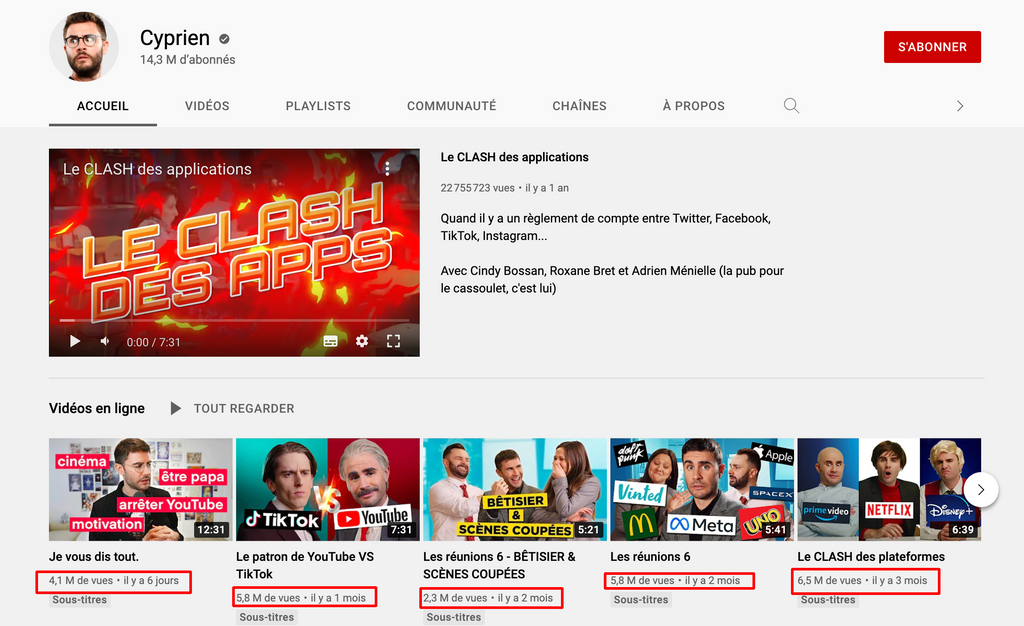 build loyalty on YouTube_Cyprien