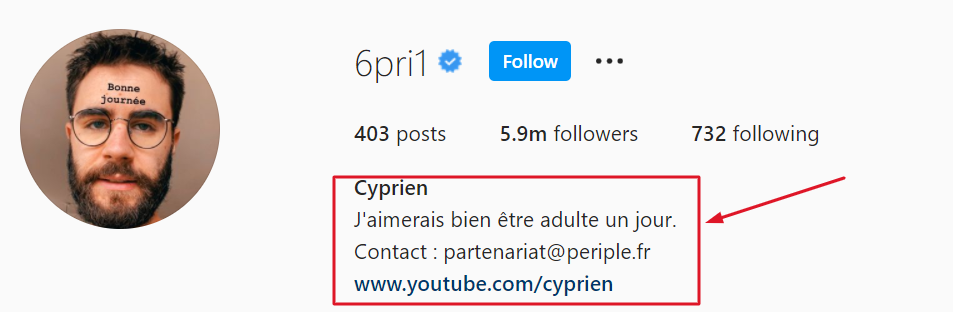 idee bio insta _ cyprien