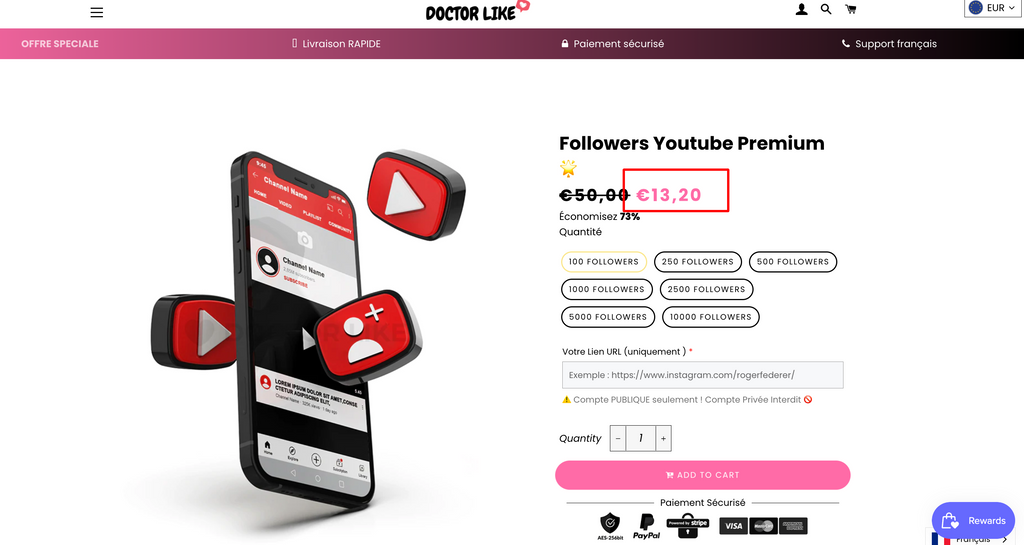 la legalidad de comprar suscriptores de youtube