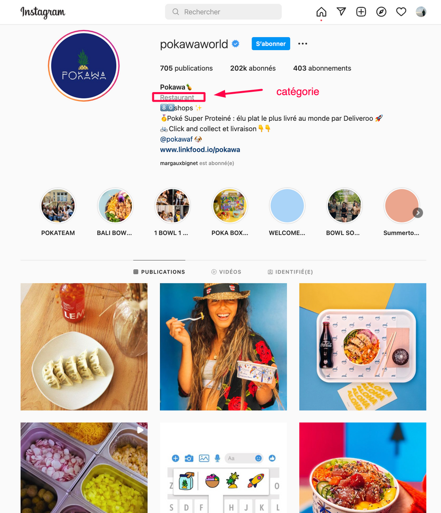 utiliser Instagram pour son restaurant _ identité