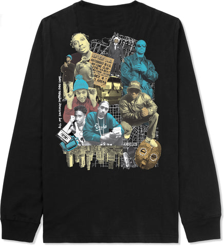 The Revolution Will Not Be Televised Long Sleeve Front Back Print 101 Apparel