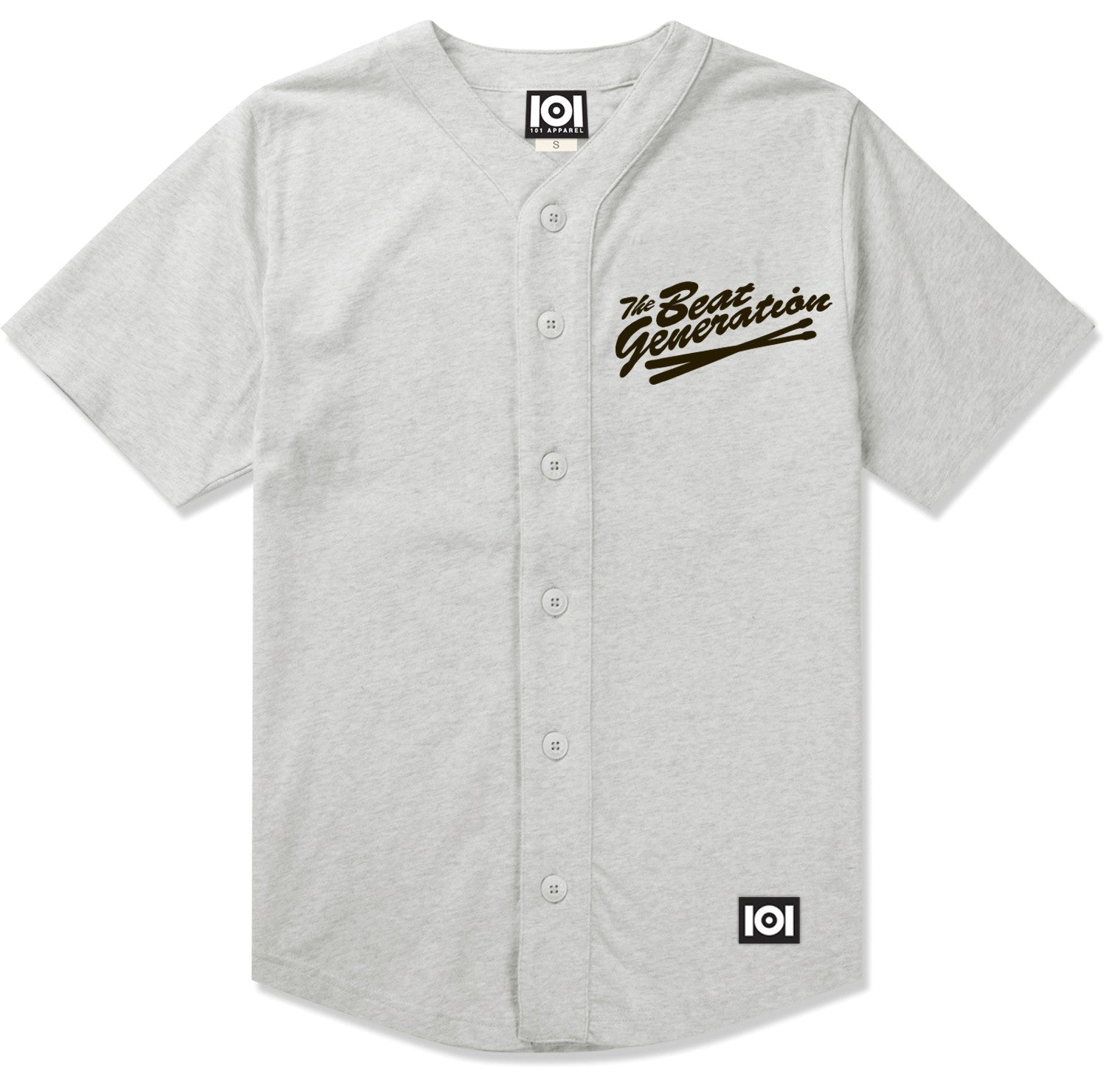 The 24 Premium Baseball Jersey in Heather Grey