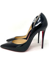 Iriza 100 Black Patent Leather Heels 39