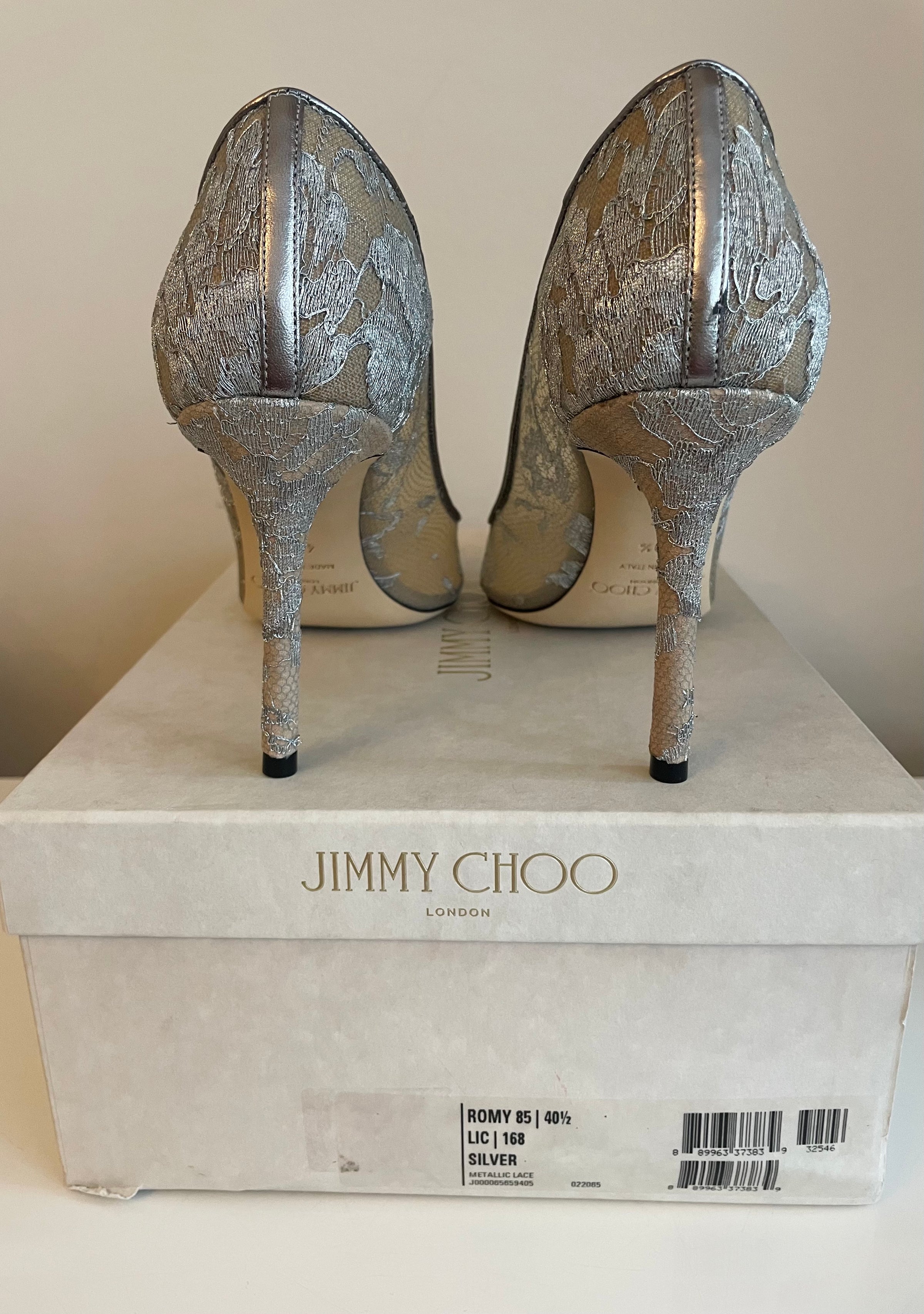 在庫あ新作 JIMMY CHOO - jimmy choo romy 40 laceの通販 by まめ太's