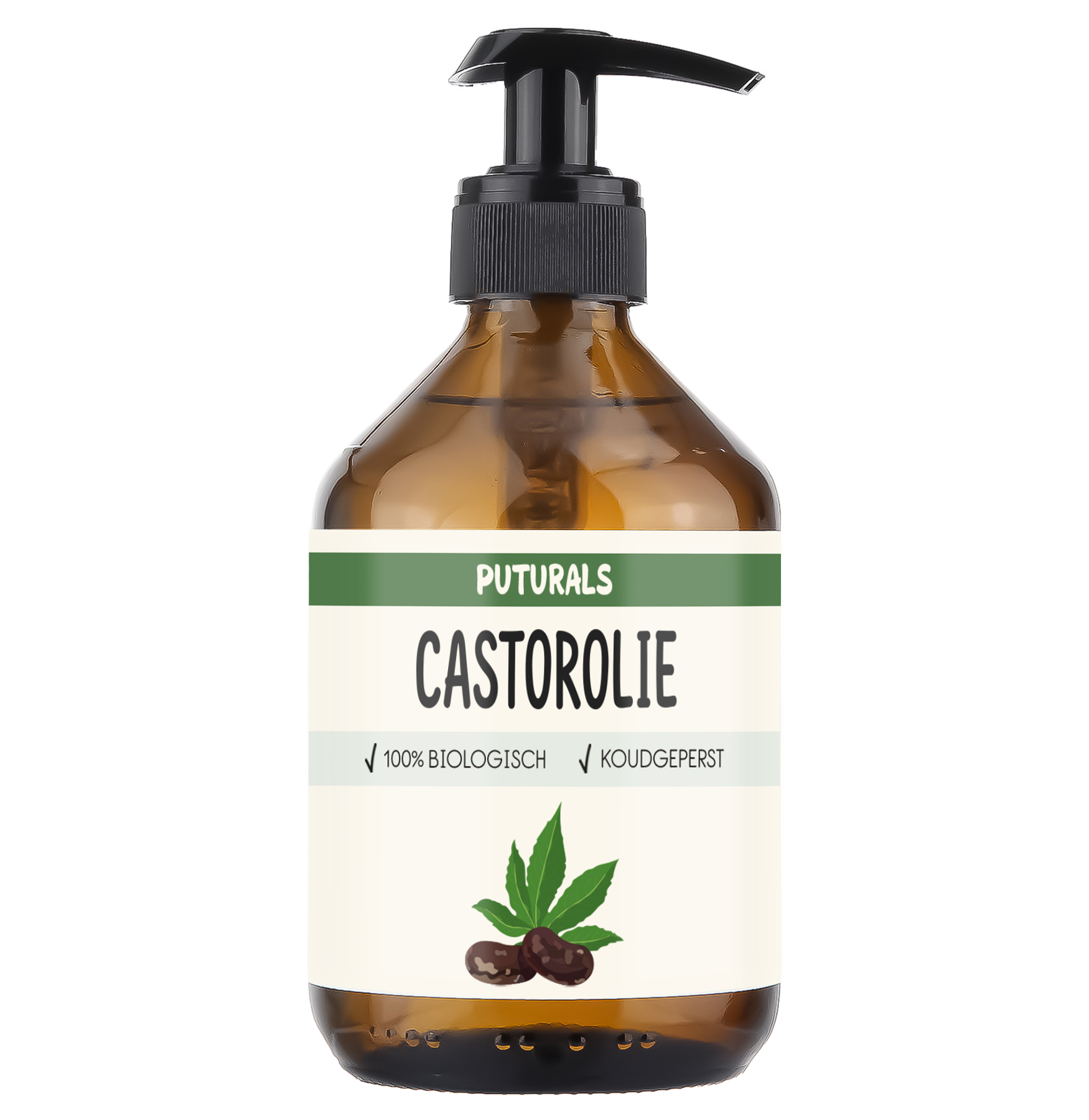 Castorolie voor diepe hydratatie voor huid en haar