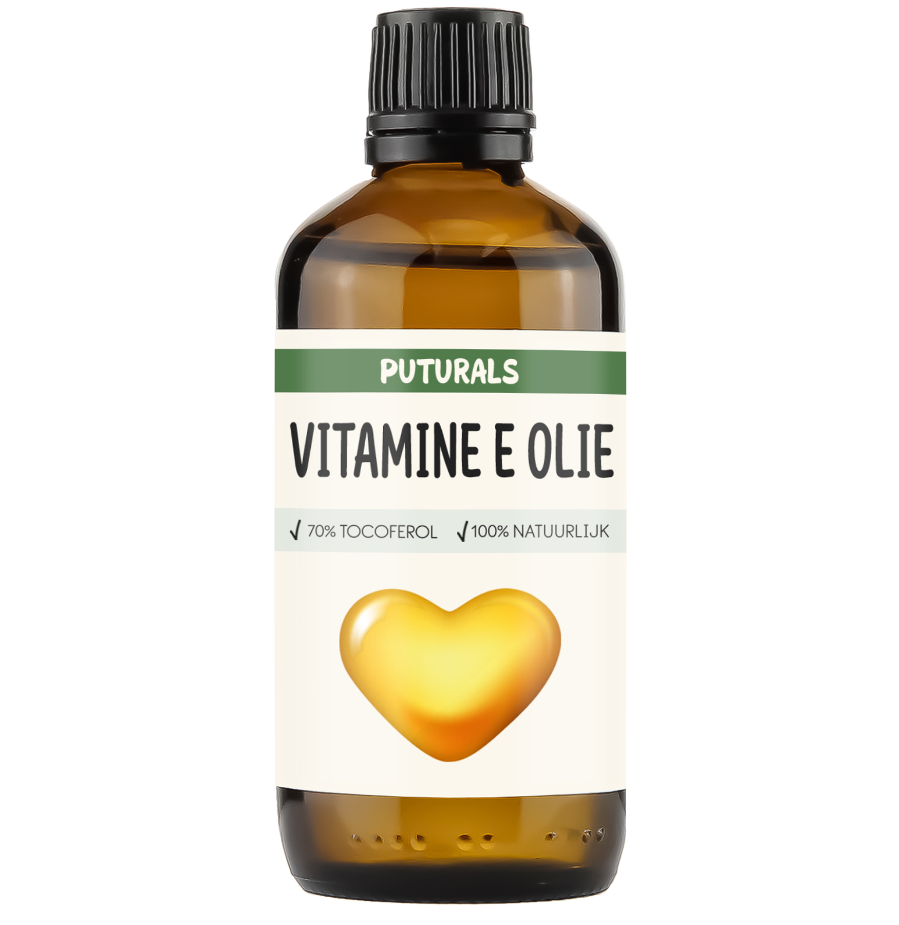 Puturals Vitamine E olie 100% Natuurlijk en 70% Tocoferol