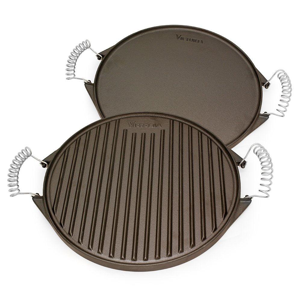 Reversible Rectangular Griddle  Cast Iron (Medium) – Grillmaster's Boutique