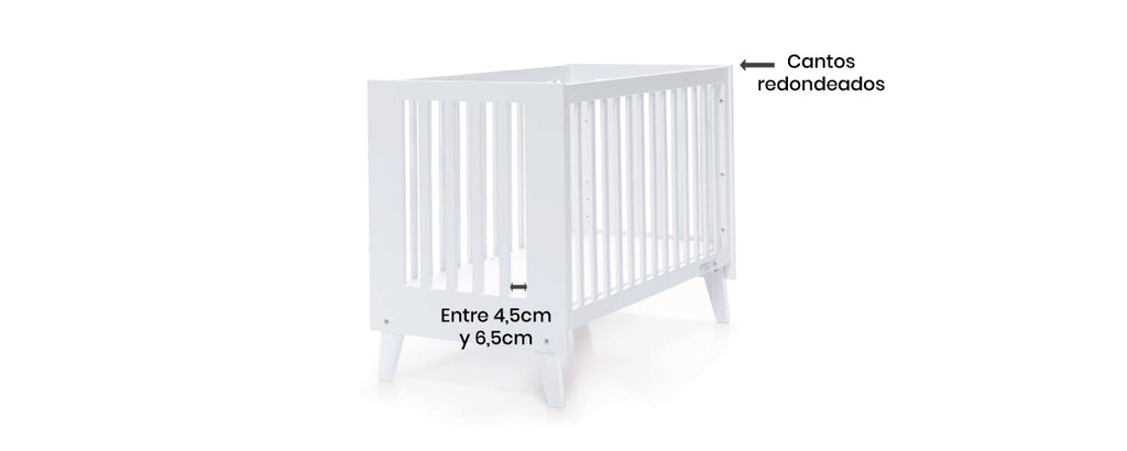 European safety regulations on Alondra cribs
