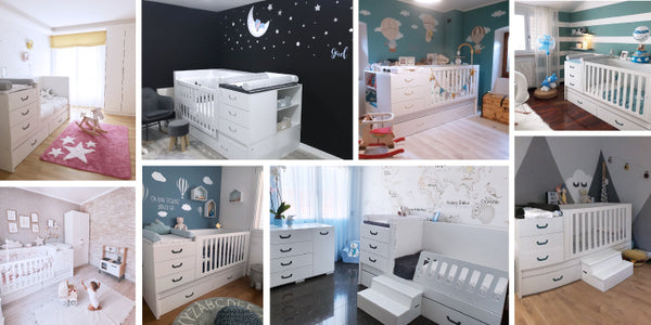 rooms fitted with the offer convertible crib