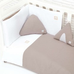 Sand style crib textile