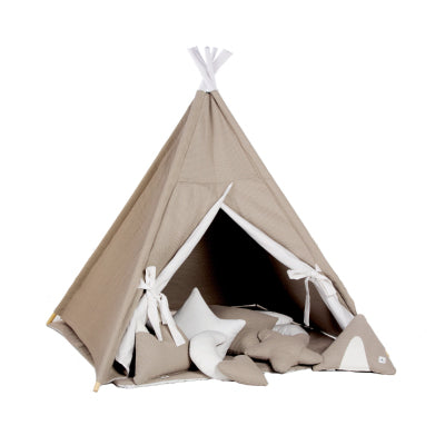 Tipi Indian hut for baby room Scandinavian style
