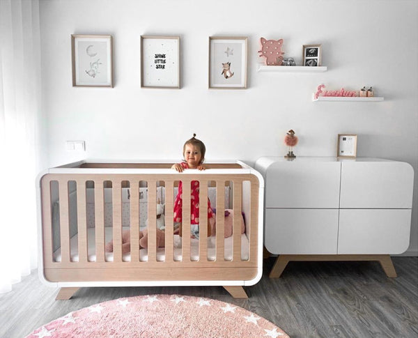A children's room with Swedish design
