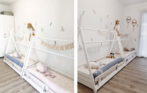 camas montessori para niños