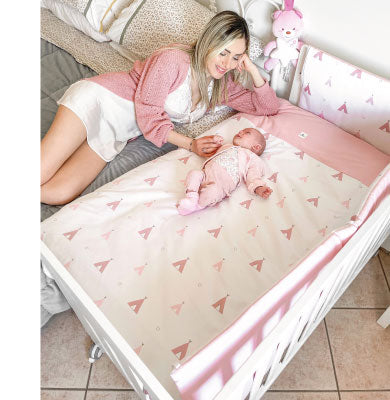 breastfeed in a sidecar crib or co-sleeping
