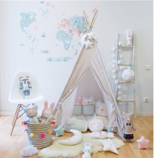 Ideas to decorate children's playroom