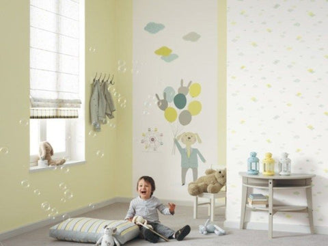 Que tipo de pintura utilizar para pintar el dormitorio del bebé