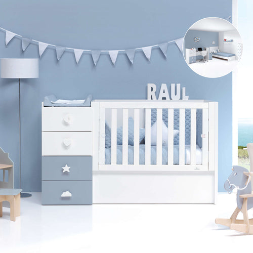 Kit colecho Alondra para cuna cama Montessori Auna (70 x 140 cm.) blanco ·  Alondra · El Corte Inglés