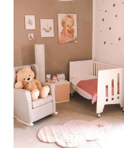 preparing the baby's room OMNI cot 60x120 cm