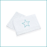 sábanas infantiles con estampado de estrella