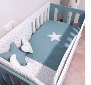 dress a crib in spring Mare Alondra Style