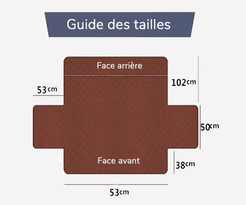 Guide Des Tailles Housse de Fauteuil Relax - Housse Moderne
