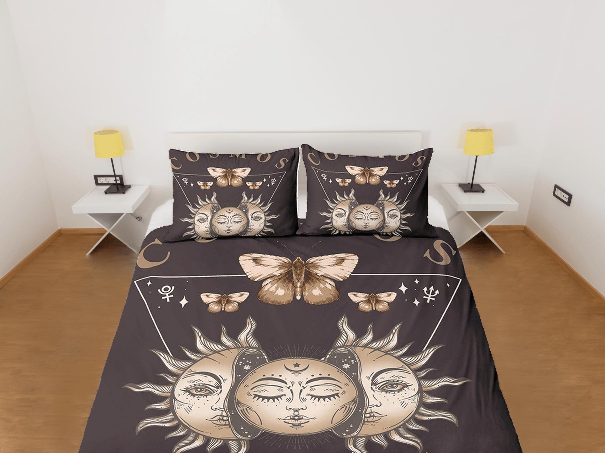 MoonxHome Duvet Cover Set Queen Size Boho Aesthetic Comforter Cover Bed Set  Ball