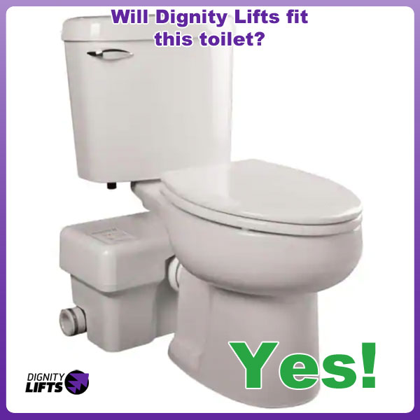 toilet lift for composting toilet