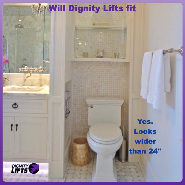 Will a toilet lift fit in my bathroom