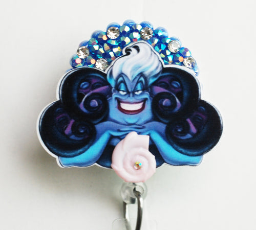 Little Mermaid's Ursula Retractable ID Badge Reel – Zipperedheart