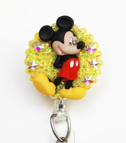 Pennyscreationz - Minnie mouse louis vuitton badge reel