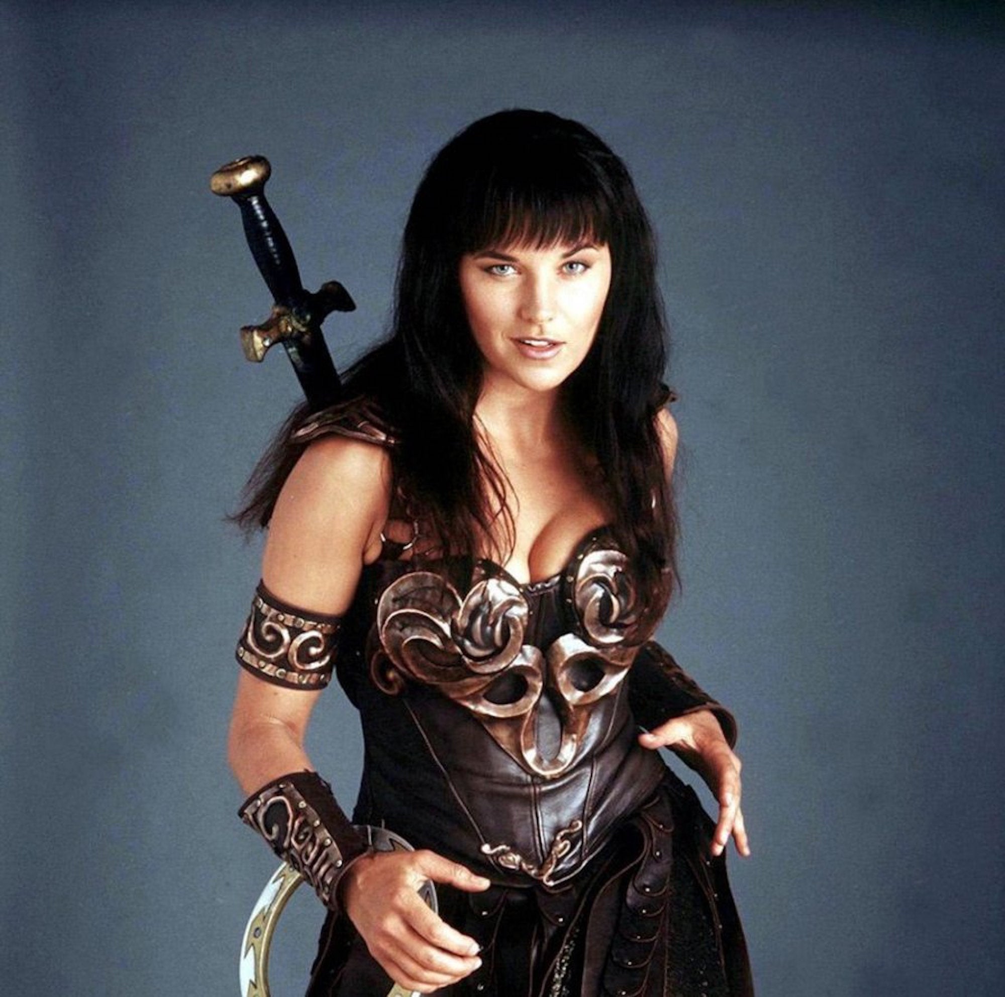 xena warrior princess costume leather