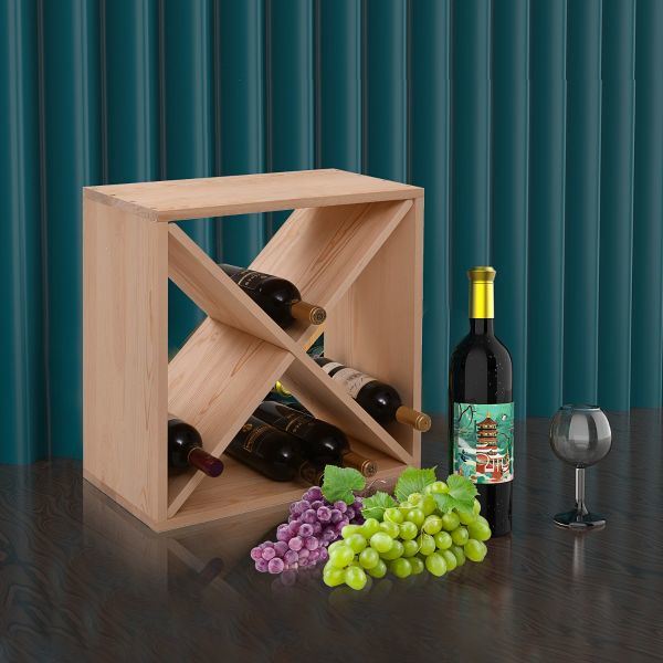 Modular 24-Bottle Wine Rack - Home Brains and Brawn