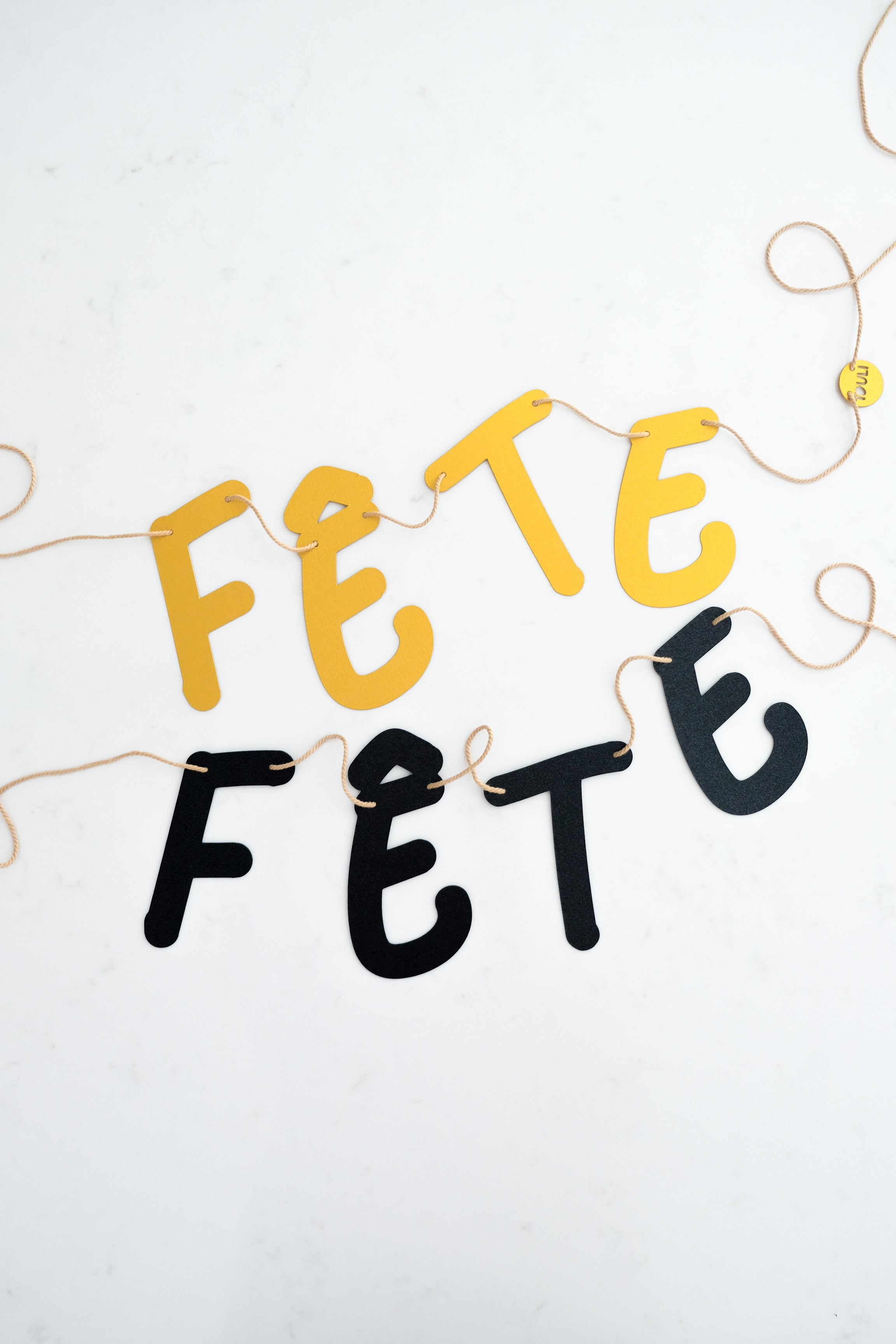 Bonne Fête - Party Decoration Banner (French) – Touli Boutique