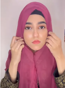 SMAMZ - Hijab Tutorial step 1