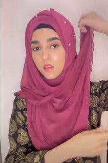 SMAMZ - Hijab Tutorial step 8