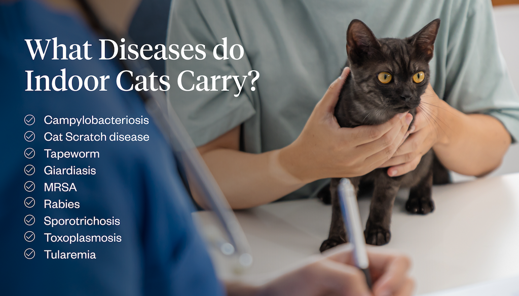 List of diseases indoor cats carry