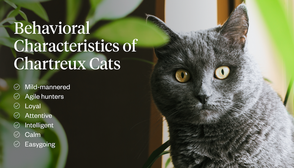 Behavioral characteristics of Chartreux cats