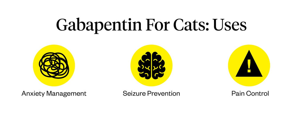 Uses of gabapentin for cats