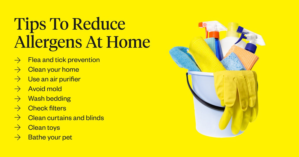 Tips to reduce allergens at home