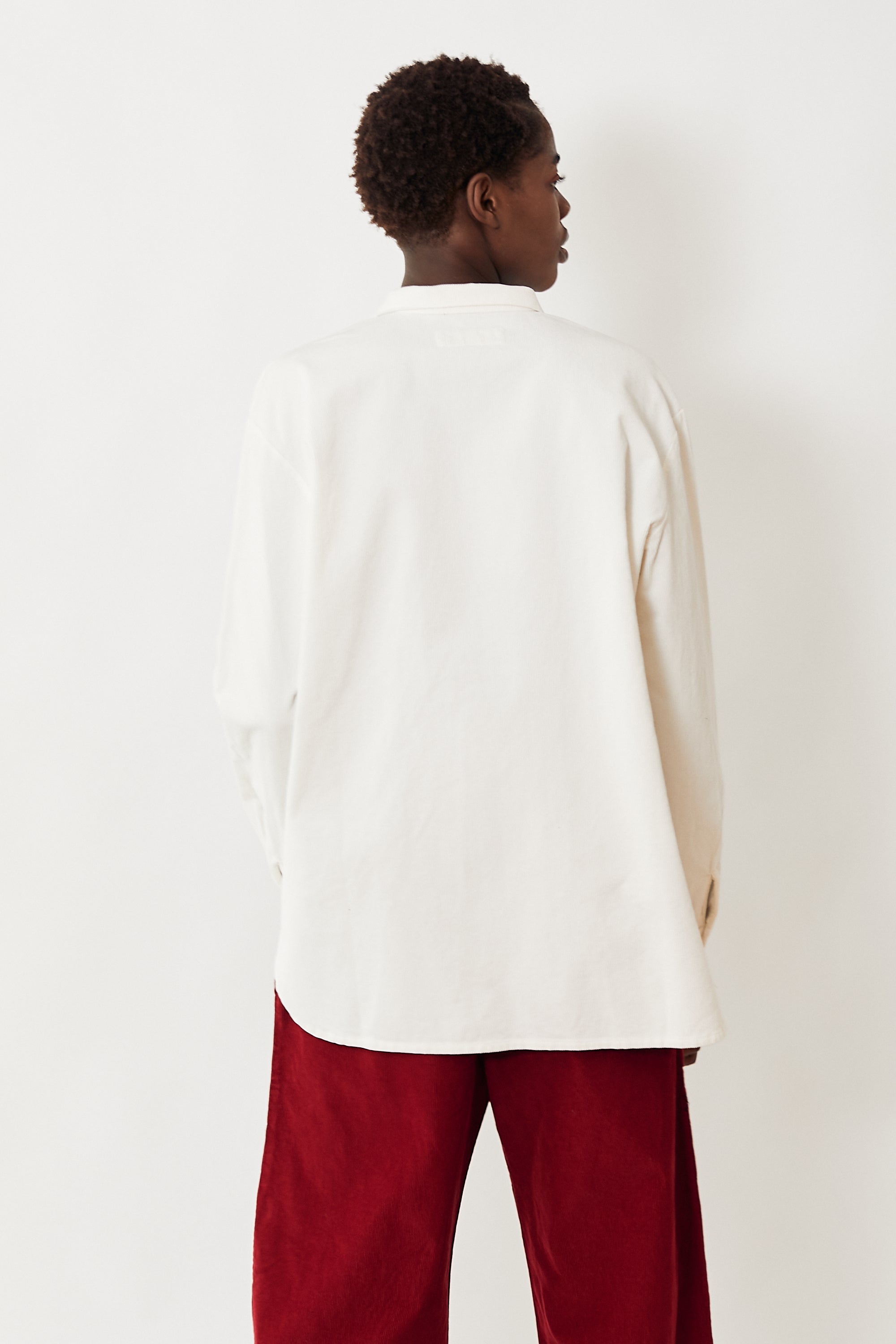 Labo.Art Camicia Clean Oversized Cord Shirt