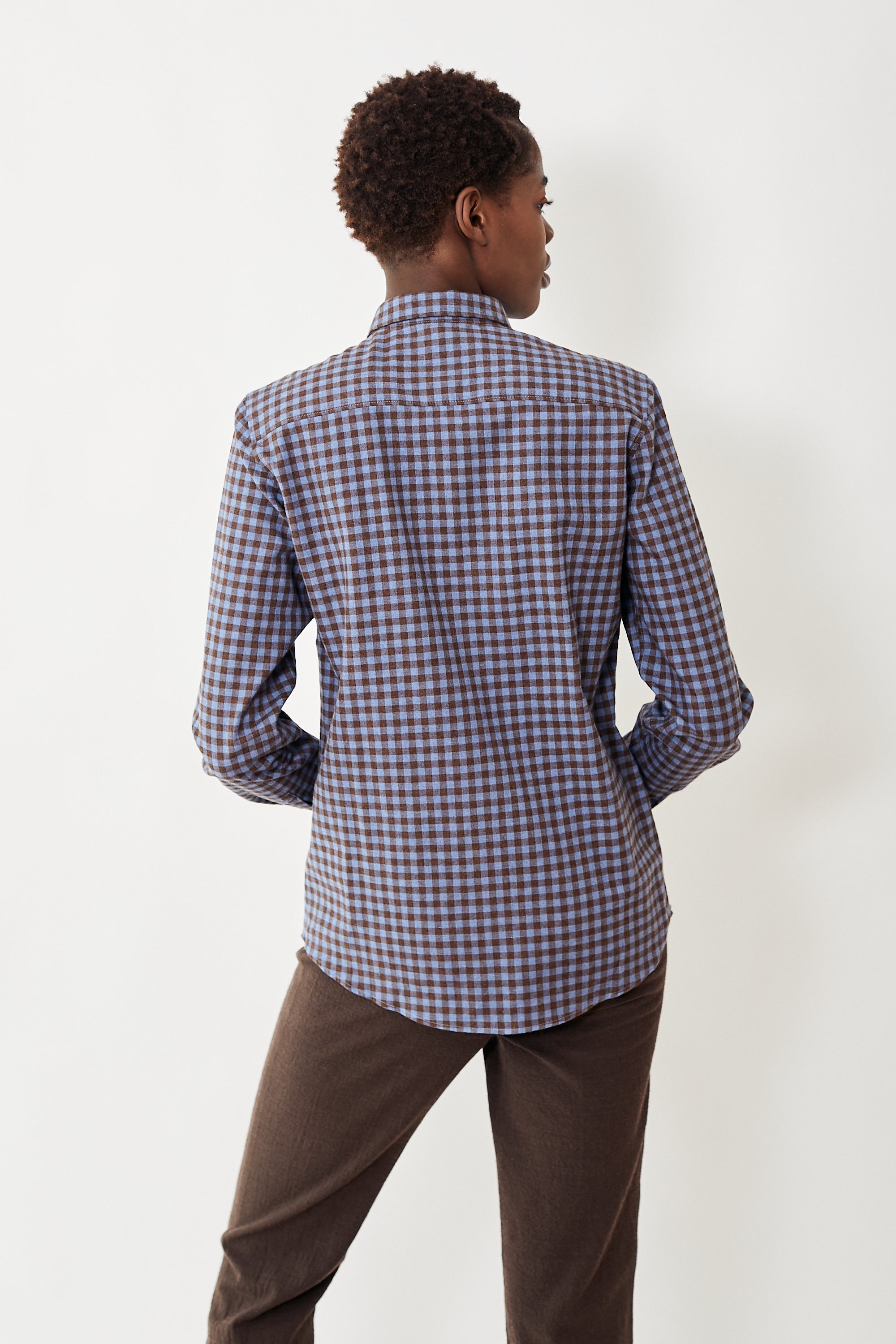 Bagutta Roby Brushed Check Shirt