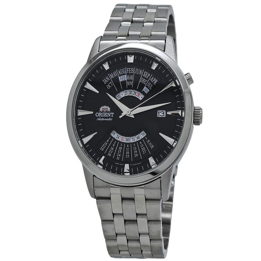  Orient Automatic Perpetual Calendar Stainless Steel Men's Watch FEU0A003BH 