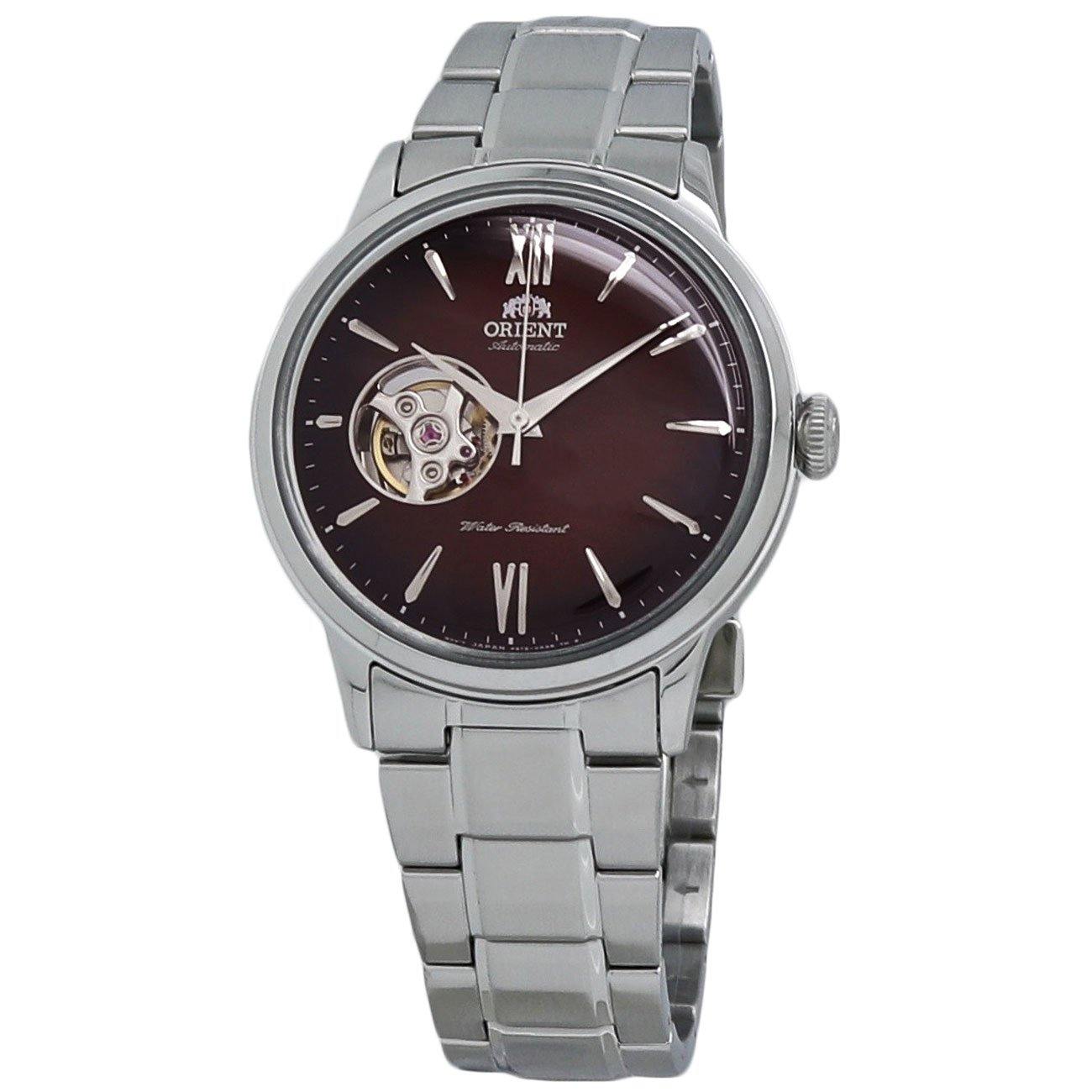  Orient Bambino Open Heart Red Dial Men's Automatic Watch RA-AG0027Y 