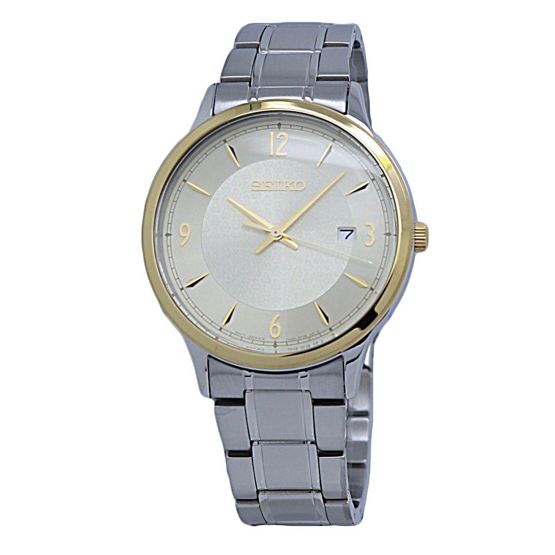  Seiko Classic Quartz Stainless Steel Men's Watch SGEH92 