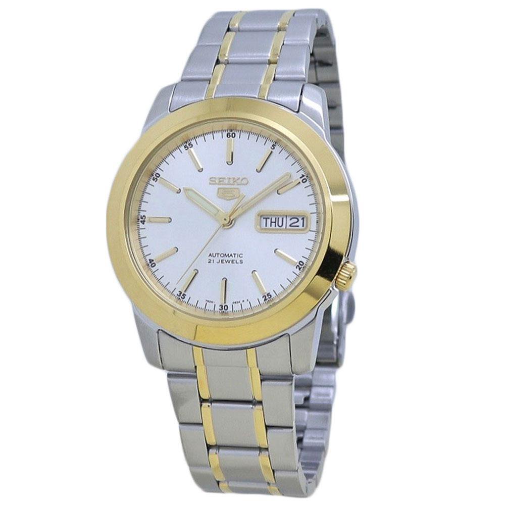 Seiko Men's SGG735 Titanium Titanium Two Tone Bracelet Watch – pass the  watch