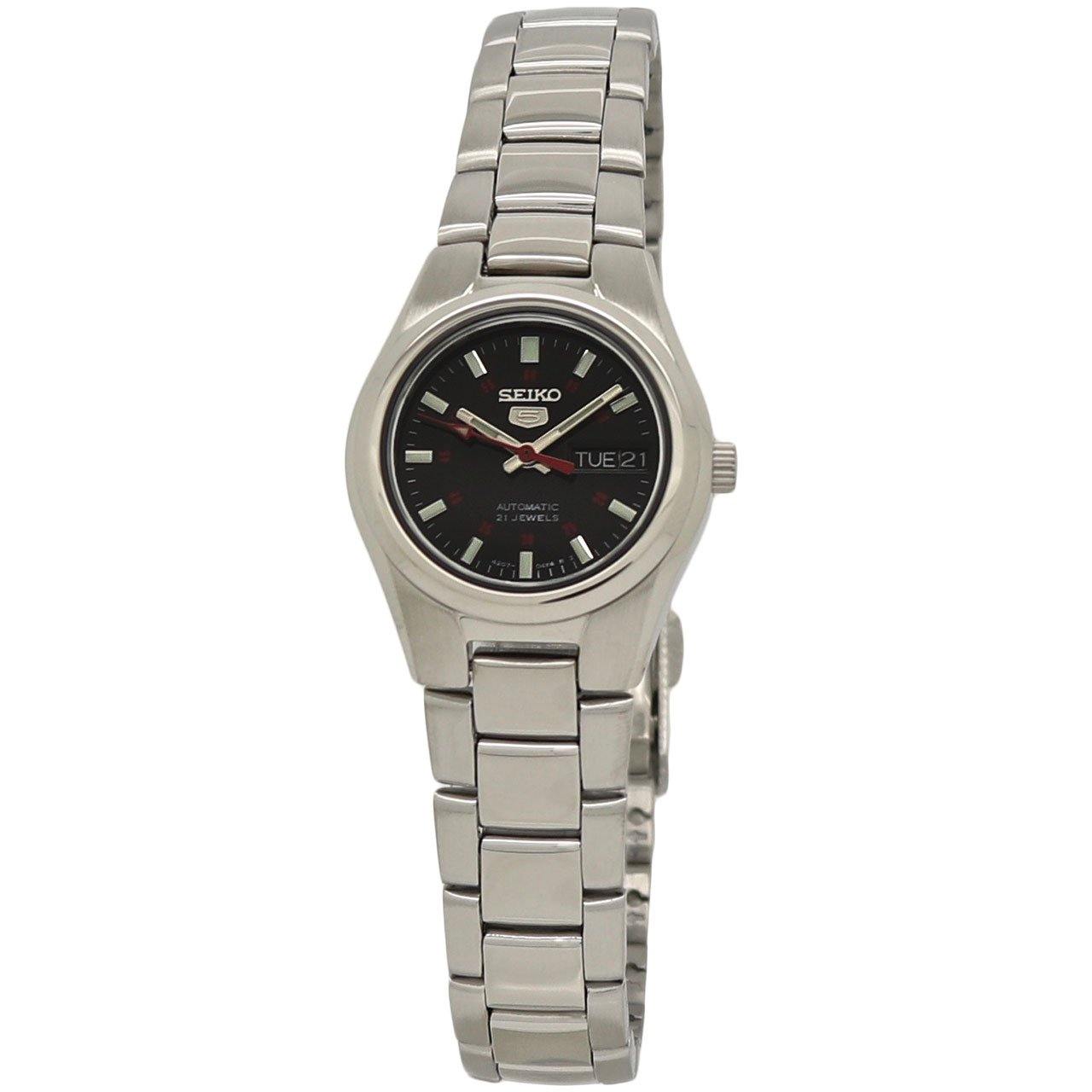  Seiko Series 5 Automatic Black Dial Ladies Watch SYMC27 