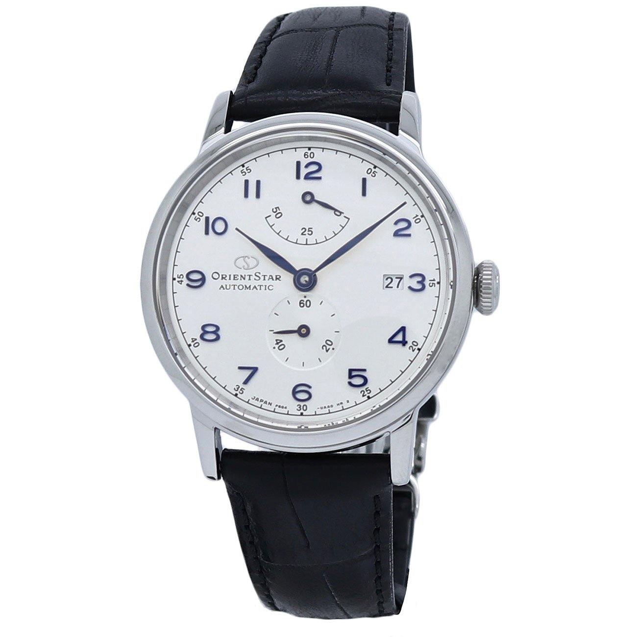  Orient Star Power Reserve Automatic White Dial Men's Watch RE-AW0004S 