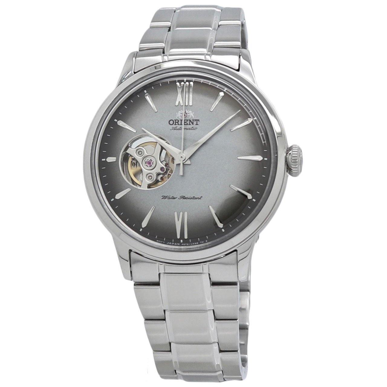  Orient Bambino Open Heart Grey Dial Men's Automatic Watch RA-AG0029N 