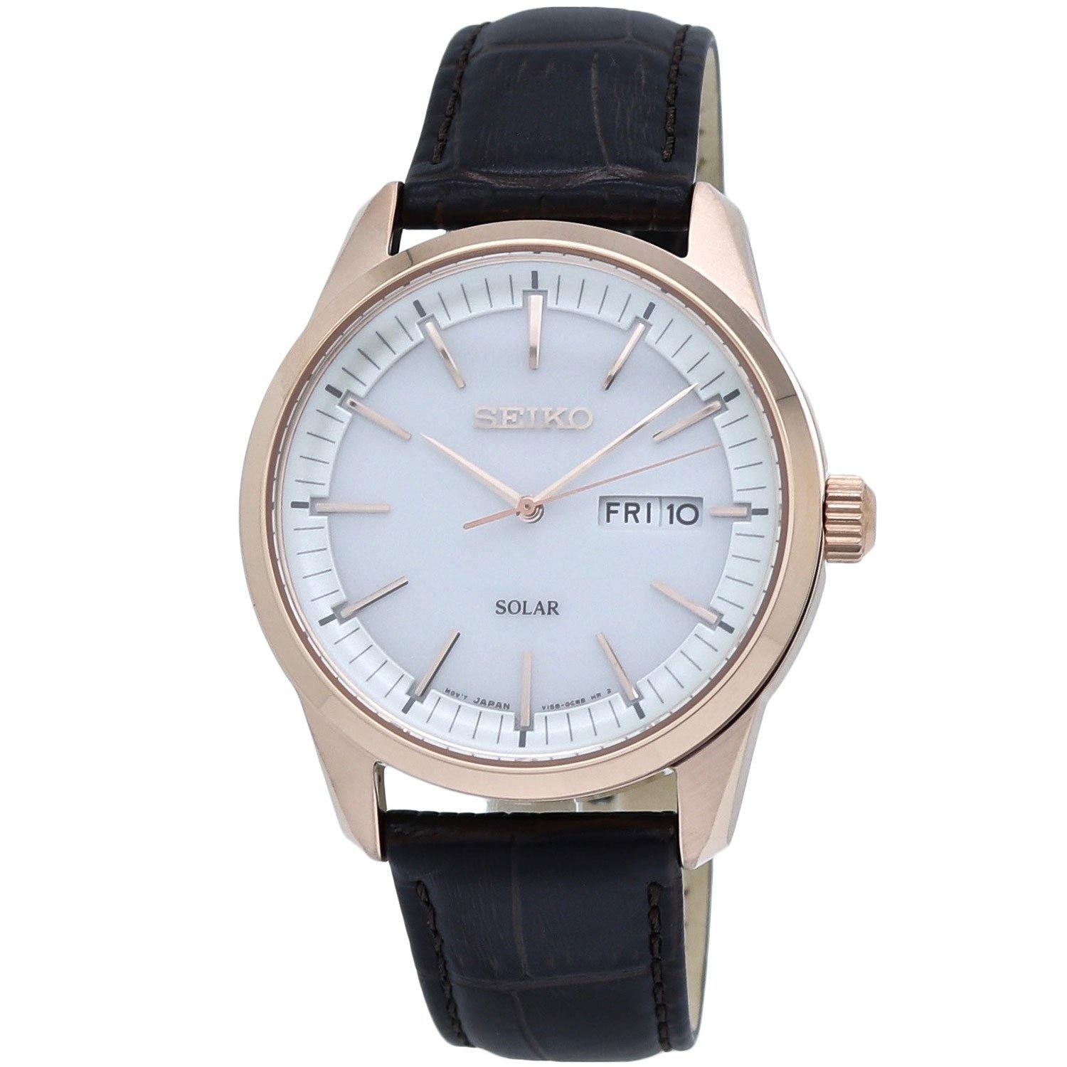  Seiko Conceptual White Dial Men's Watch SNE530 