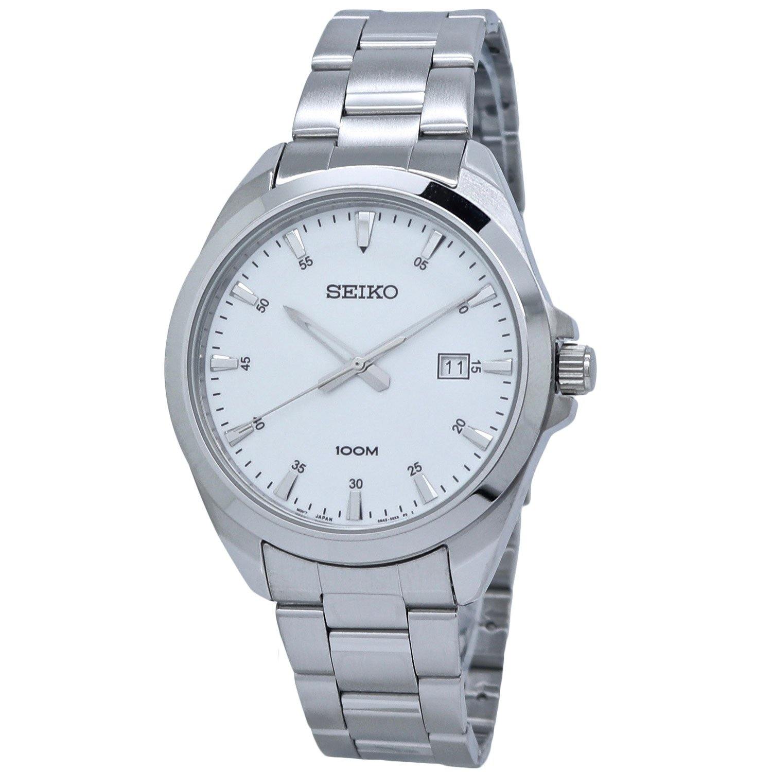  Seiko Neo Classic Stainless Steel Men's Watch SUR205 